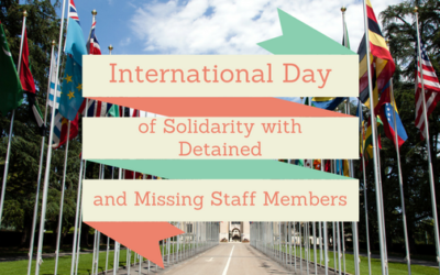 International Day of Solidarity with Detained and Missing Staff Members
